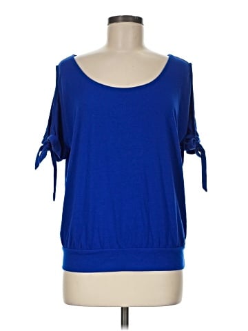 New York & Company 3/4 Sleeve Top (view 1)