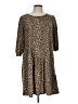 MTS Animal Print Brown Casual Dress Size L - photo 1