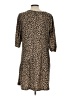 MTS Animal Print Brown Casual Dress Size L - photo 2