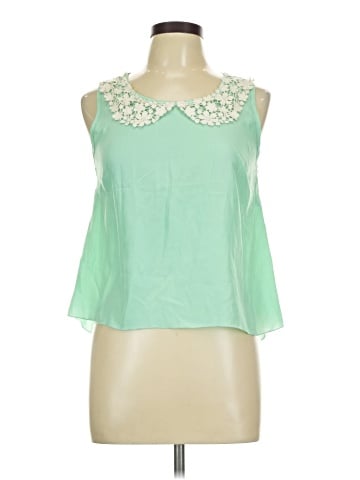 Pinky Sleeveless Blouse (view 1)
