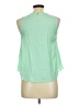 Pinky 100% Polyester Green Sleeveless Blouse Size M - photo 2