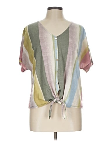 Truself Short Sleeve Blouse (view 1)