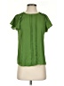 Worthington 100% Polyester Green Short Sleeve Blouse Size S (petite) - photo 1