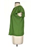 Worthington 100% Polyester Green Short Sleeve Blouse Size S (petite) - photo 5