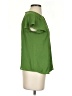 Worthington 100% Polyester Green Short Sleeve Blouse Size S (petite) - photo 4