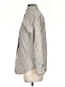 Faconnable 100% Cotton Stripes Silver Long Sleeve Button-Down Shirt Size XS - photo 5