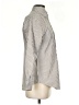Faconnable 100% Cotton Stripes Silver Long Sleeve Button-Down Shirt Size XS - photo 4