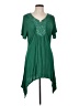 One World Green Short Sleeve Blouse Size L - photo 1