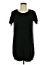 Olivaceous Solid Black Casual Dress Size M - photo 1