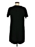 Olivaceous Solid Black Casual Dress Size M - photo 2