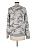 Kensie Camo Gray Sweatshirt Size M - photo 2
