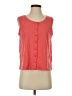 Studio 1886 100% Cotton Red Sleeveless T-Shirt Size S - photo 1