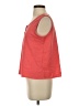 Studio 1886 100% Cotton Red Sleeveless T-Shirt Size S - photo 5