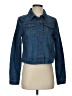 Boden 100% Baumwolle Blue Denim Jacket Size 4 - photo 1