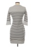 Three Dots Stripes Gray Casual Dress Size XS - photo 2