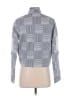 Issa London Checkered-gingham Gray Jacket Size 6 - photo 2