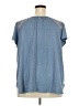 Max Studio Blue Short Sleeve Top Size 3X - photo 2