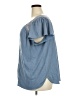 Max Studio Blue Short Sleeve Top Size 3X - photo 5