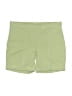 Danskin Solid Green Shorts Size S - photo 1