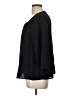 Moda International 100% Silk Black 3/4 Sleeve Silk Top Size L - photo 5