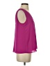 Lilly Pulitzer 100% Polyester Purple Sleeveless Blouse Size XS - photo 4