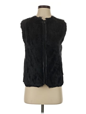 Vince. Faux Fur Vest (view 1)
