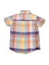 Tea 100% Cotton Color Block Yellow Short Sleeve Button-Down Shirt Size 5 - photo 2
