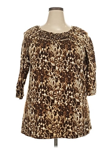 White Stag 3/4 Sleeve Top (view 1)