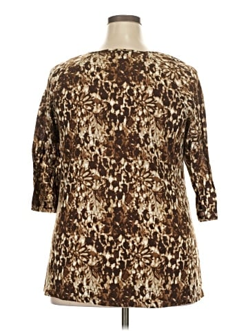 White Stag 3/4 Sleeve Top (view 2)