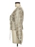 Leith 100% Polyester Ivory Long Sleeve Blouse Size M - photo 5