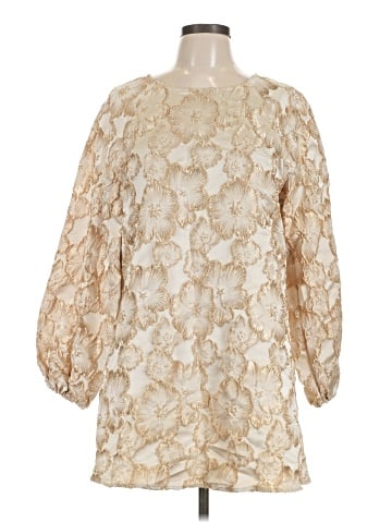 En Creme Cocktail Dress (view 1)