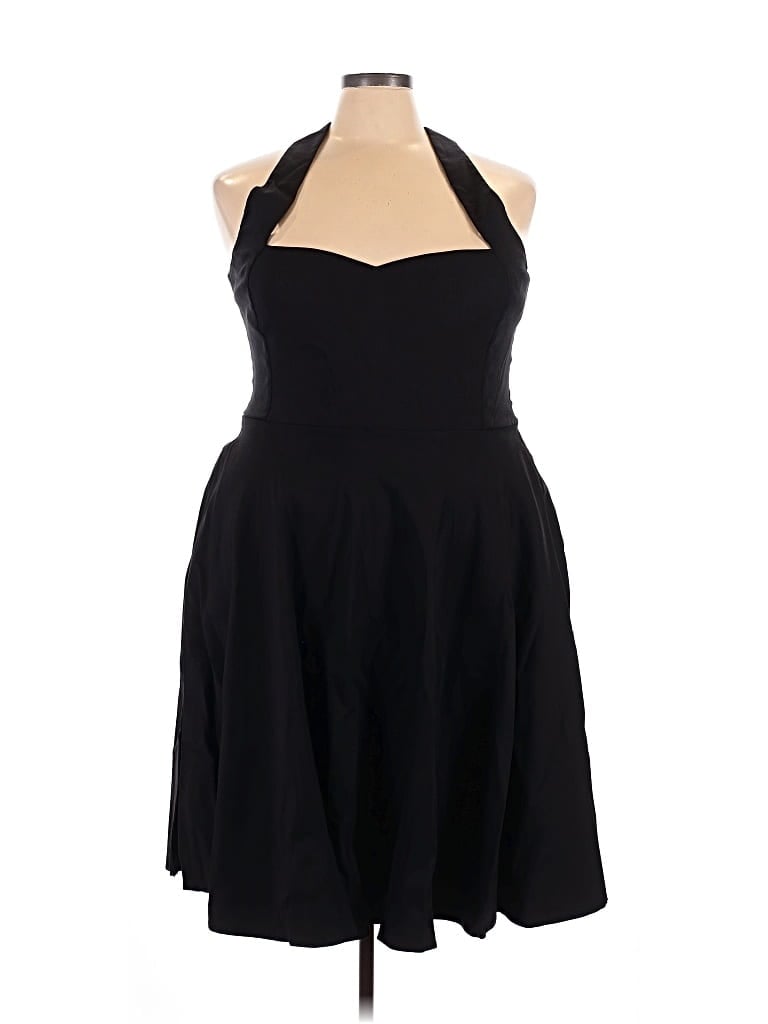 Unique Vintage Cocktail Dress In Black