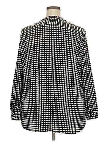 Anne Klein Long Sleeve Blouse (view 2)