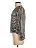 Kirra 100% Polyester Silver Long Sleeve Blouse Size XS - photo 5