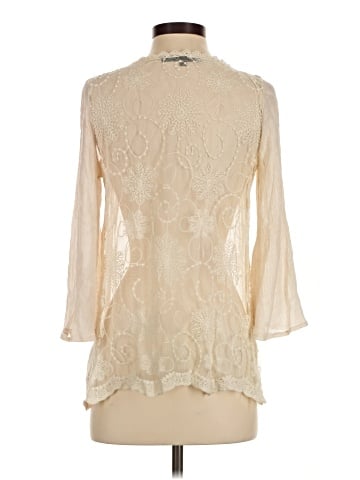 Love Stitch 3/4 Sleeve Blouse (view 2)