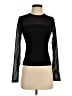 MANGOPOP Collection Black Long Sleeve Top Size S - photo 1