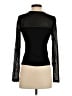 MANGOPOP Collection Black Long Sleeve Top Size S - photo 2