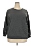 Ellos Gray Sweatshirt Size 18 - photo 1