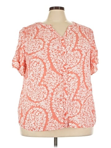 Croft & Barrow Short Sleeve Blouse (view 1)