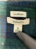 L.L.Bean Plaid Green Long Sleeve Button-Down Shirt Size XL - photo 7