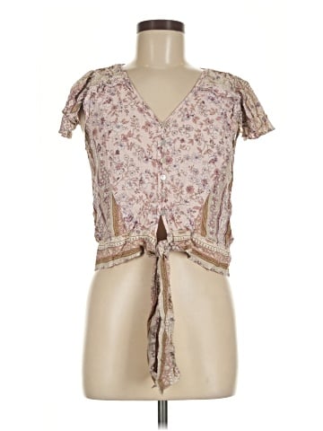 Lovestitch Short Sleeve Blouse (view 1)