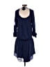 Hale Bob Blue Casual Dress Size M - photo 2