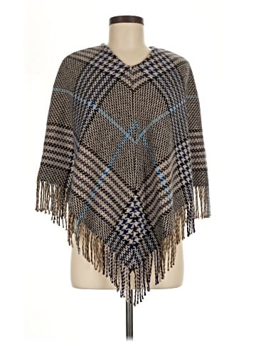 Burberry Cashmere Blend Poncho (view 1)
