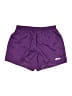Asics 100% Polyester Solid Purple Athletic Shorts Size XS - photo 1