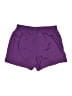 Asics 100% Polyester Solid Purple Athletic Shorts Size XS - photo 2