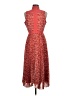 Toccin 100% Polyester Red Cocktail Dress Size 8 - photo 2