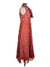 Toccin 100% Polyester Red Cocktail Dress Size 8 - photo 4
