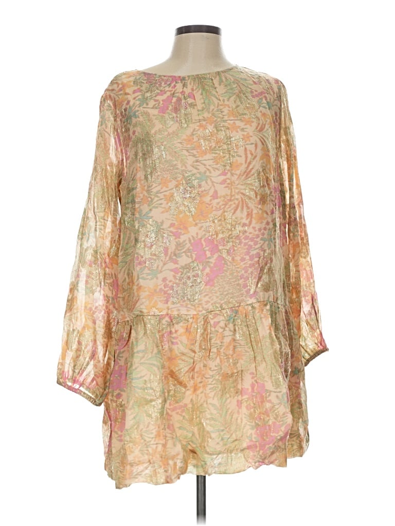 Ann Taylor Loft Cocktail Dress In Gold