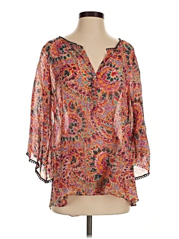 Calypso St. Barth 3/4 Sleeve Blouse (view 1)