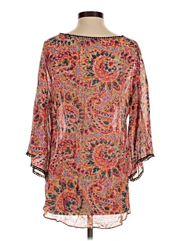 Calypso St. Barth 3/4 Sleeve Blouse (view 2)